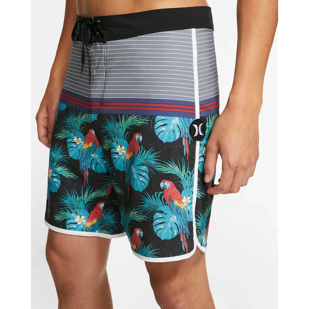 Hurley Men's Phantom Sierra 18" Boardshorts - Black